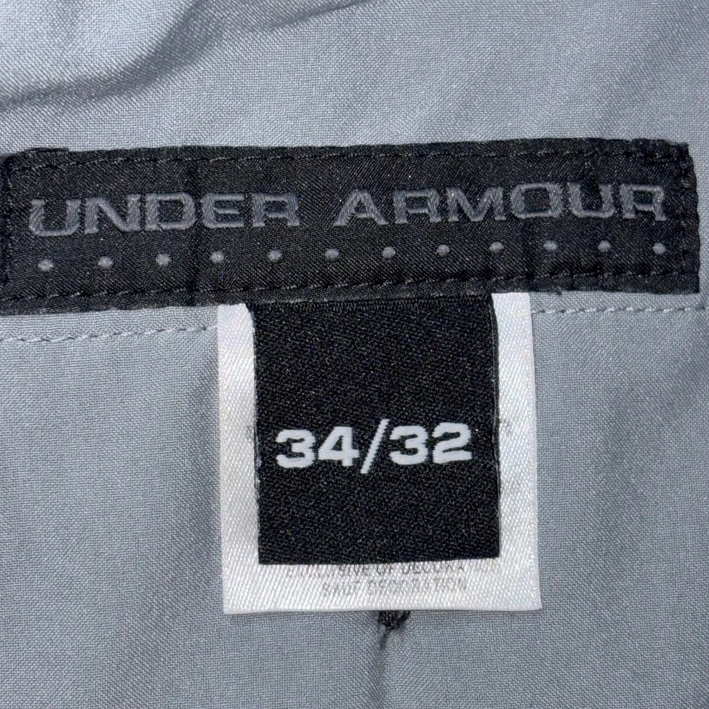 Under Armour Mens Match Play Golf Pants Black Straight Leg 34x32 Performance